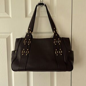 Cele Haan chocolate brown tote bag